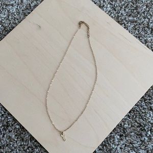 Gold filled key necklace